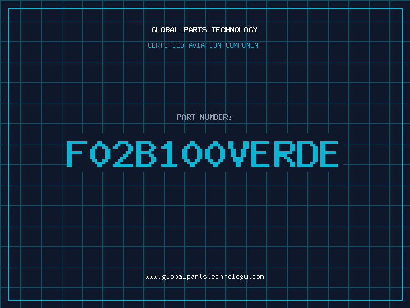 Aviation Part F02B100VERDE
