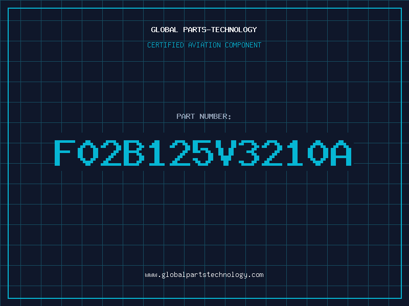 Aviation Part F02B125V3210A