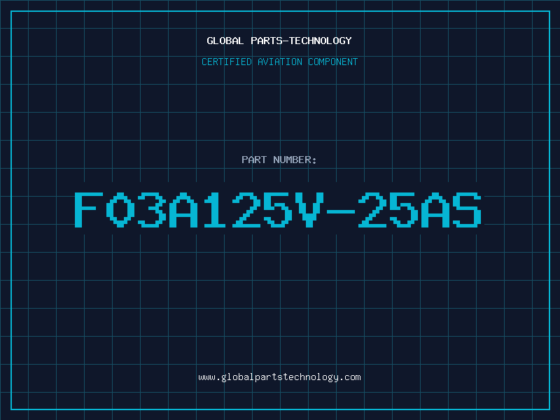 Aviation Part F03A125V-25AS