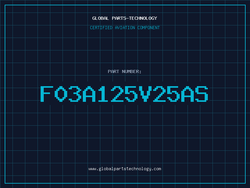 Aviation Part F03A125V25AS