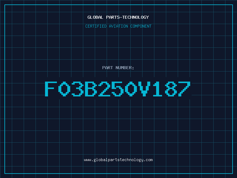 Aviation Part F03B250V187
