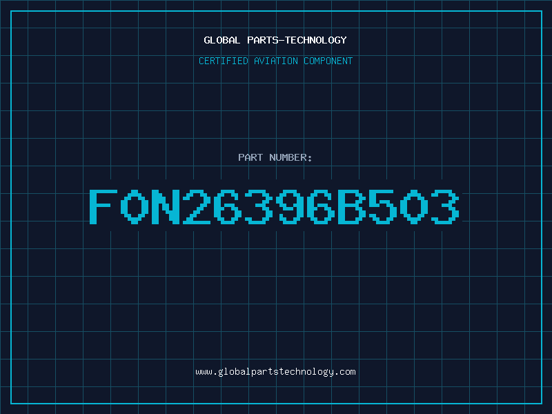 Aviation Part F0N26396B503