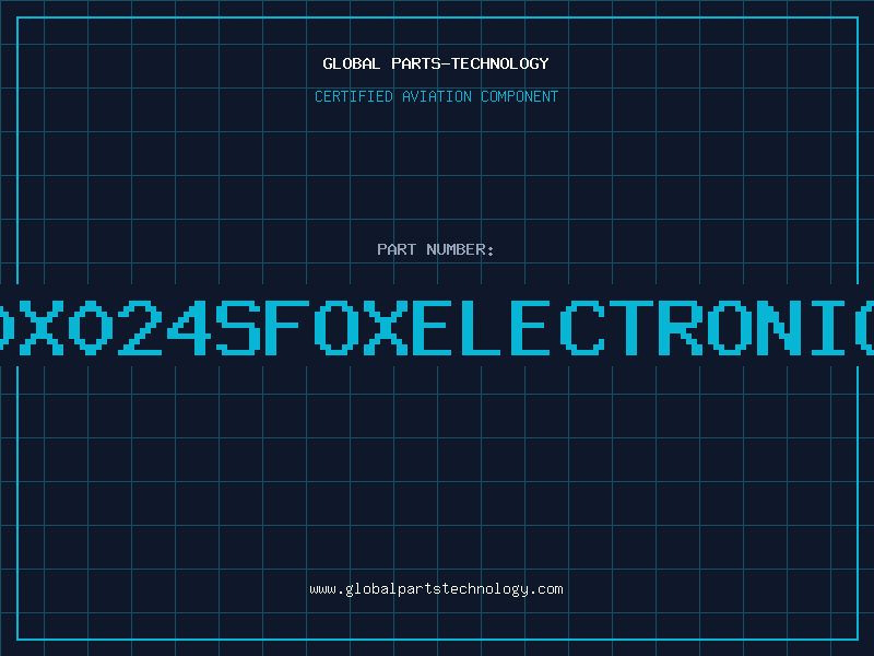 Aviation Part F0X024SFOXELECTRONICS