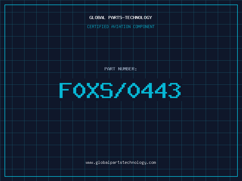 Aviation Part F0XS/0443