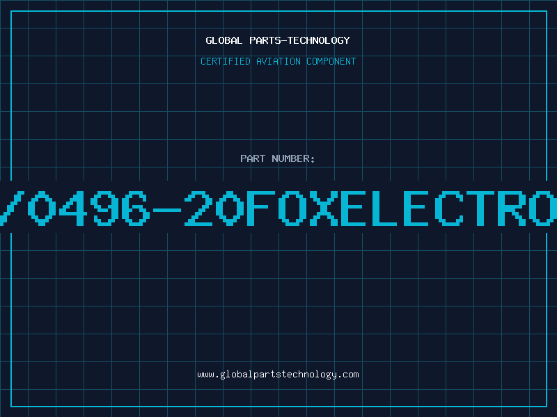 Aviation Part F0XS/0496-20FOXELECTRONICS