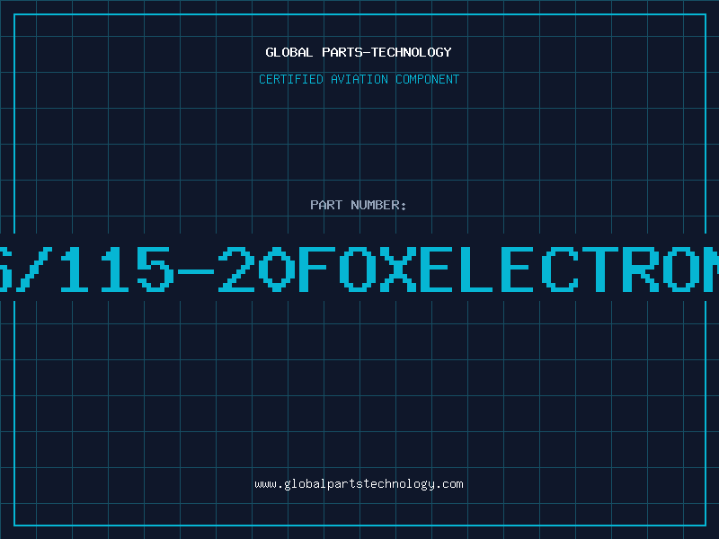 Aviation Part F0XS/115-20FOXELECTRONICS