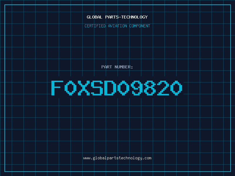 Aviation Part F0XSD09820