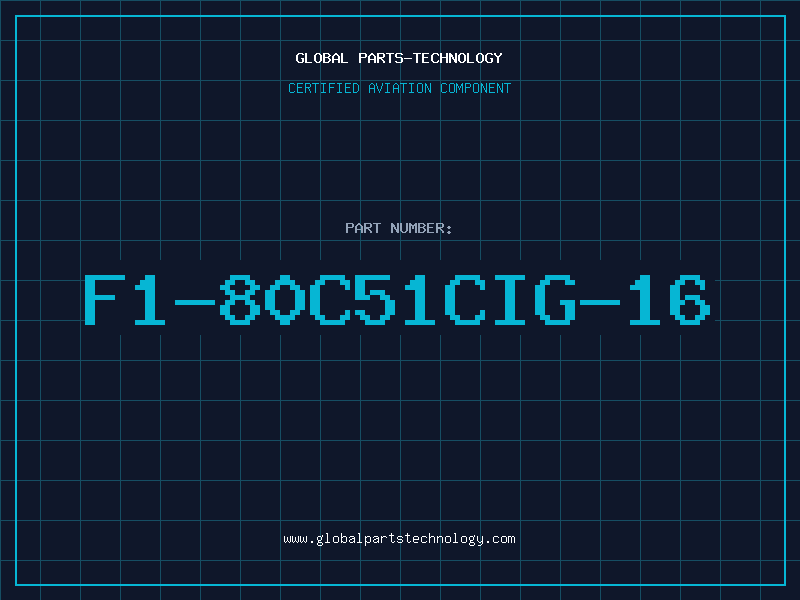 Aviation Part F1-80C51CIG-16
