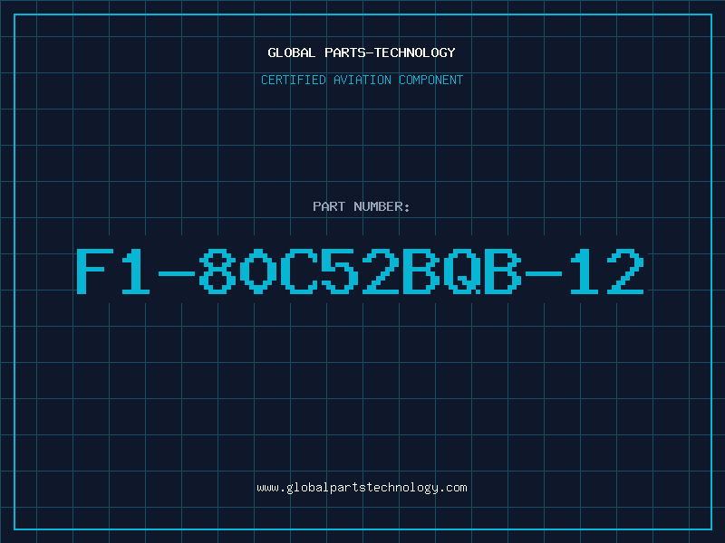 Aviation Part F1-80C52BQB-12