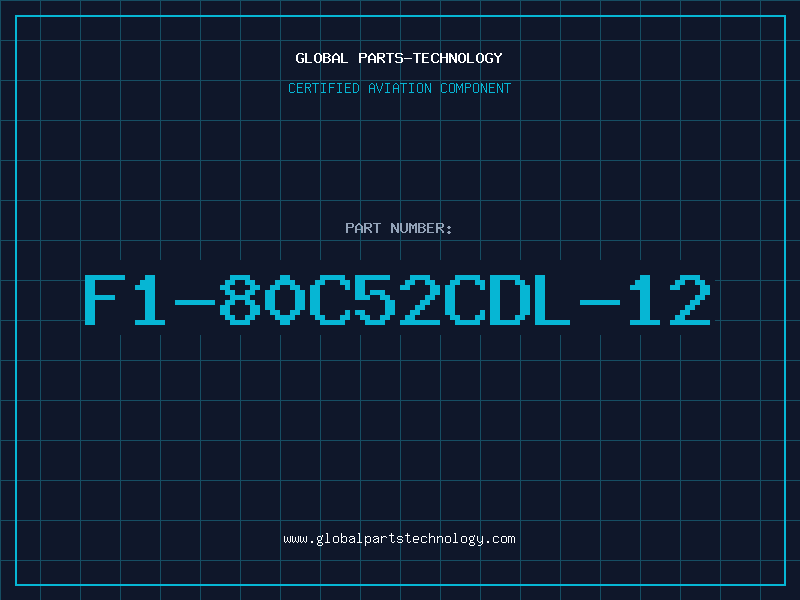 Aviation Part F1-80C52CDL-12