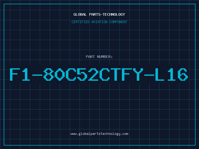 Aviation Part F1-80C52CTFY-L16