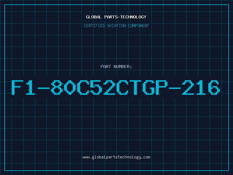 Aviation Part F1-80C52CTGP-216
