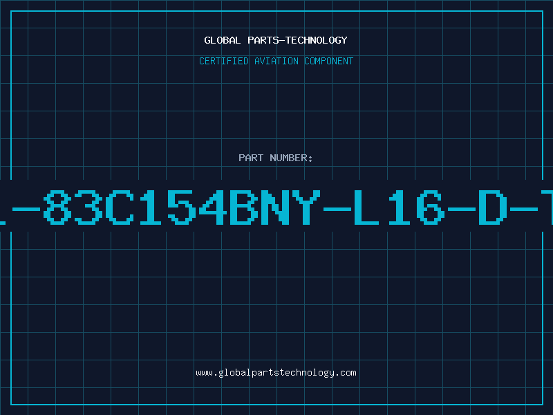 Aviation Part F1-83C154BNY-L16-D-TM