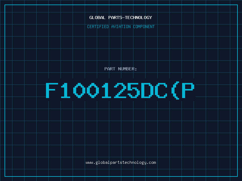 Aviation Part F100125DC(P
