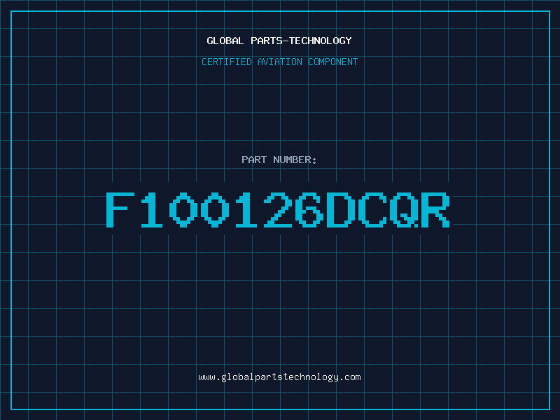 Aviation Part F100126DCQR
