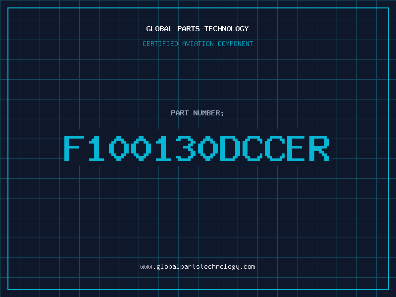 Aviation Part F100130DCcer