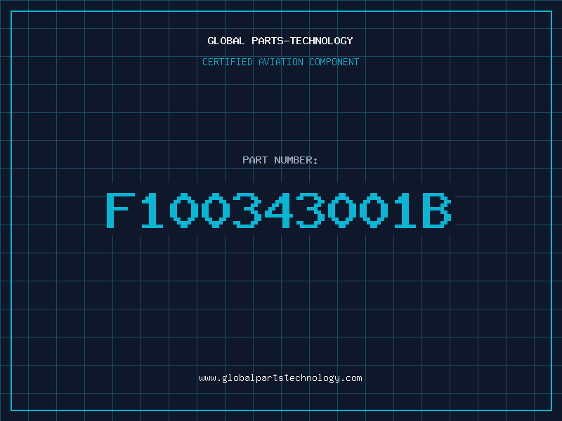 Aviation Part F100343001B