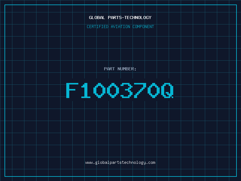 Aviation Part F100370Q