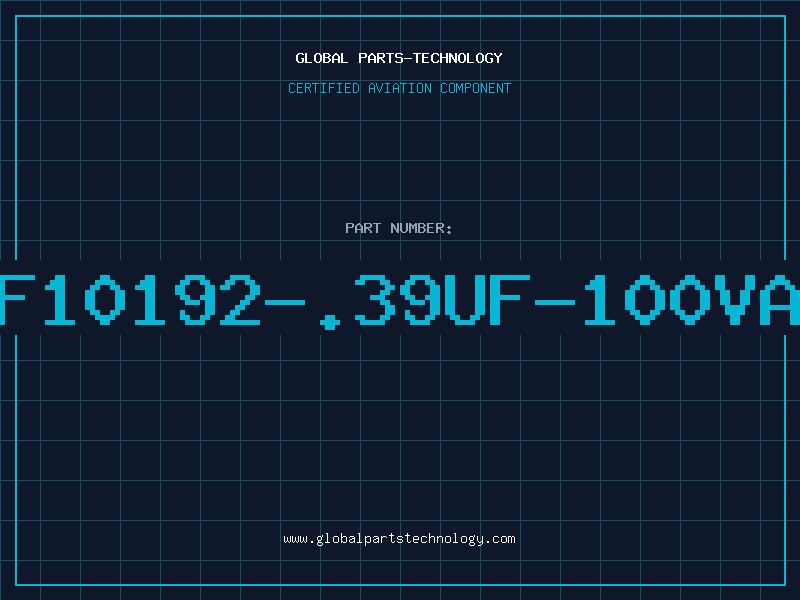 Aviation Part F10192-.39UF-100VA