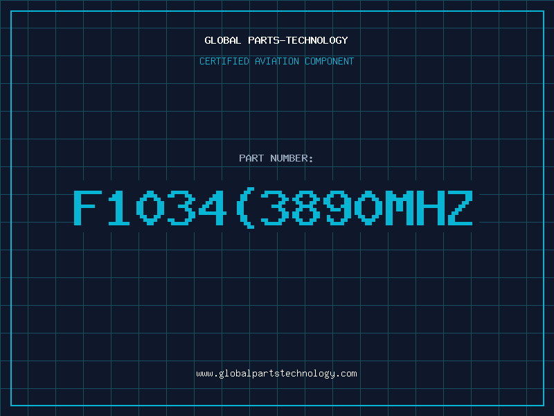 Aviation Part F10343890MHZ