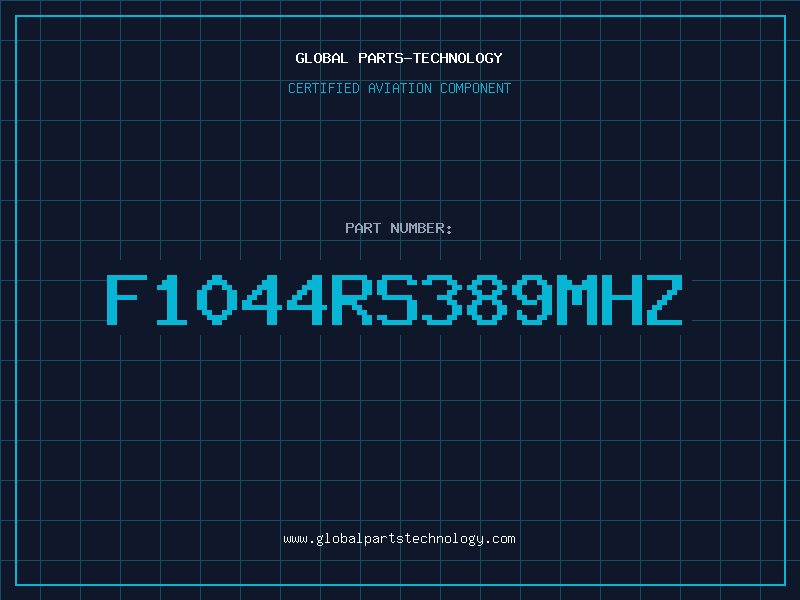 Aviation Part F1044RS389MHz