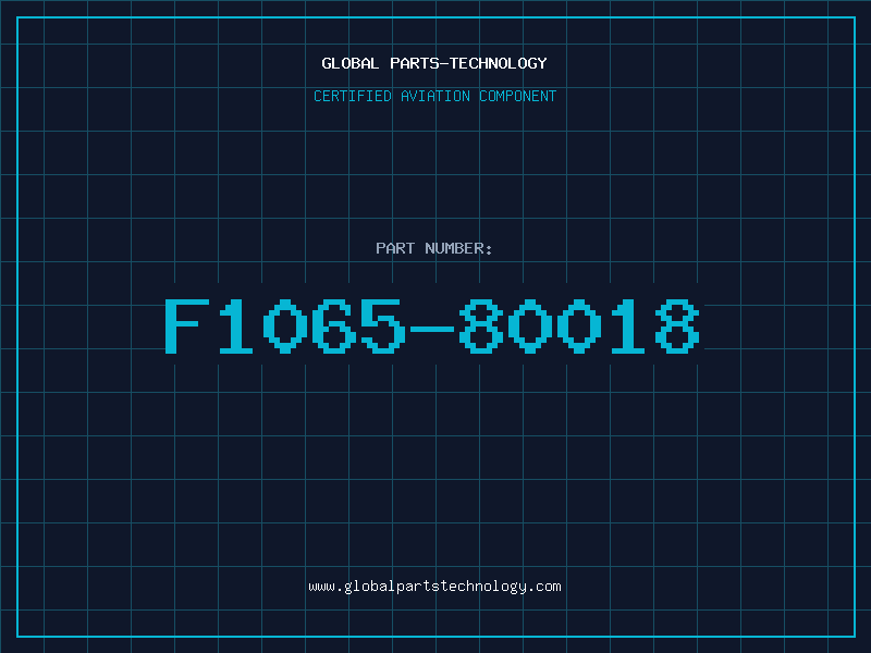Aviation Part F1065-80018