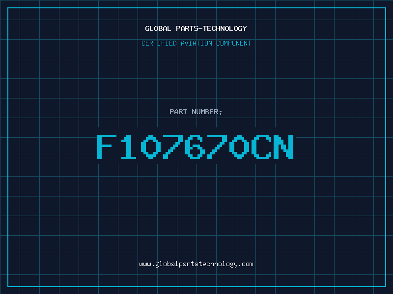 Aviation Part F107670CN