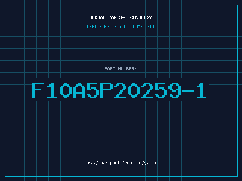 Aviation Part F10A5P20259-1