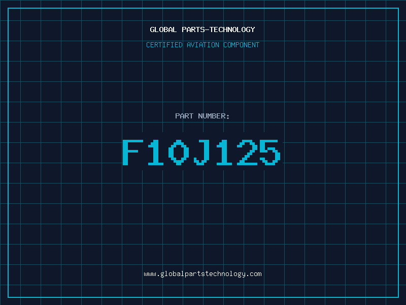 Aviation Part F10J125