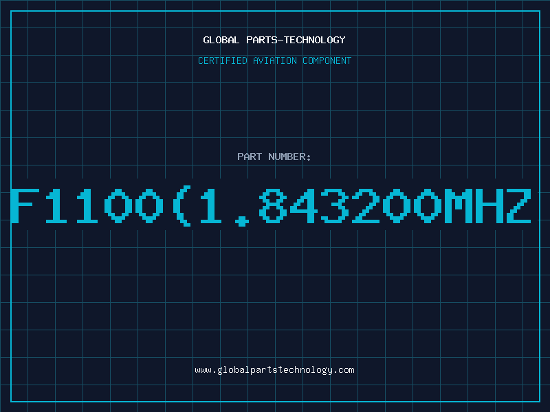Aviation Part F1100(1.843200MHz
