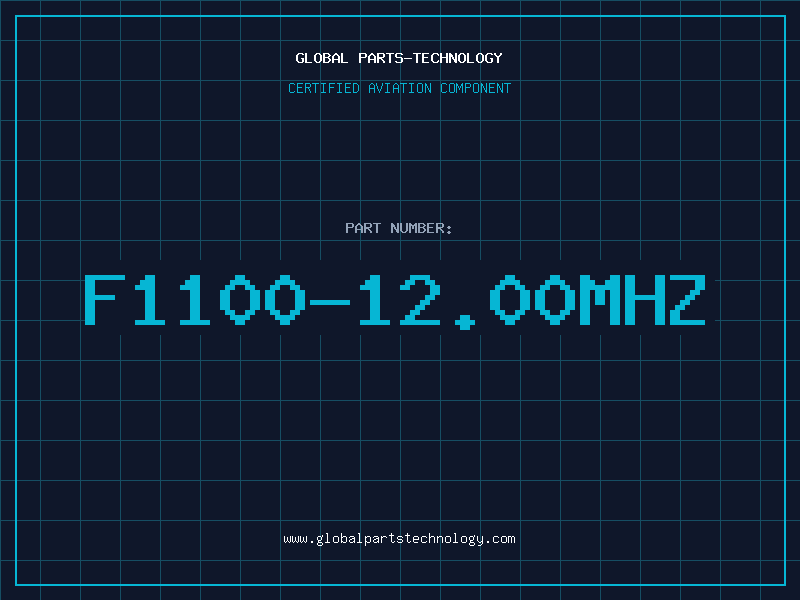 Aviation Part F1100-12.00MHz
