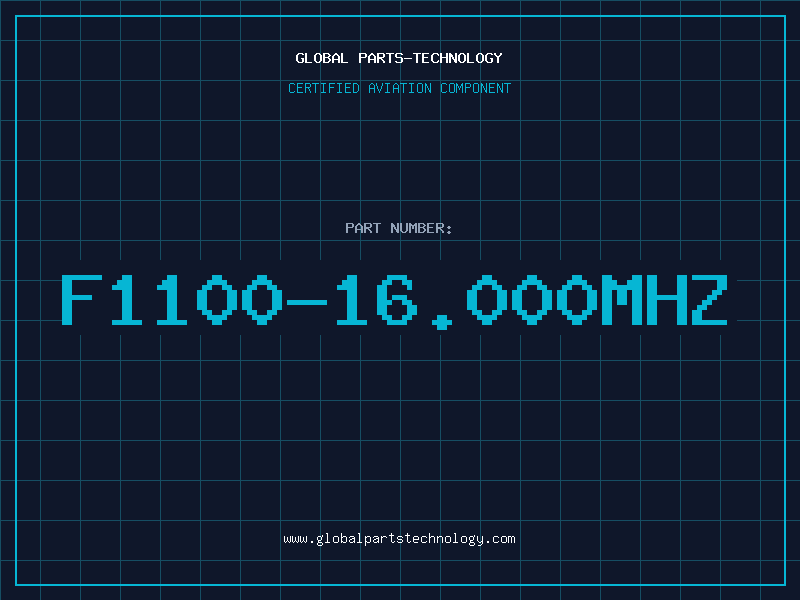 Aviation Part F1100-16.000MHZ