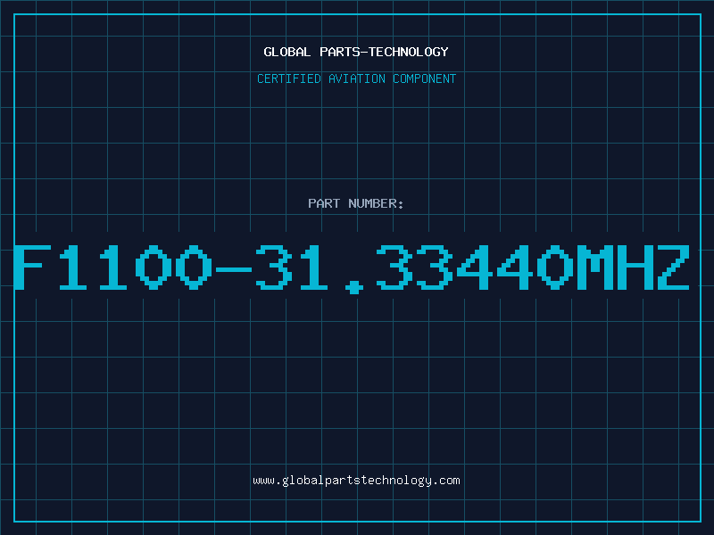 Aviation Part F1100-31.33440MHZ