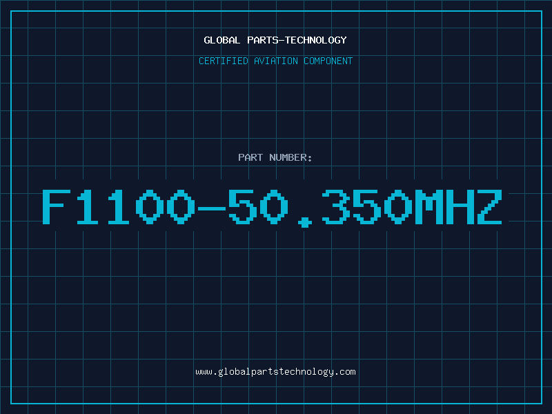 Aviation Part F1100-50.350MHZ