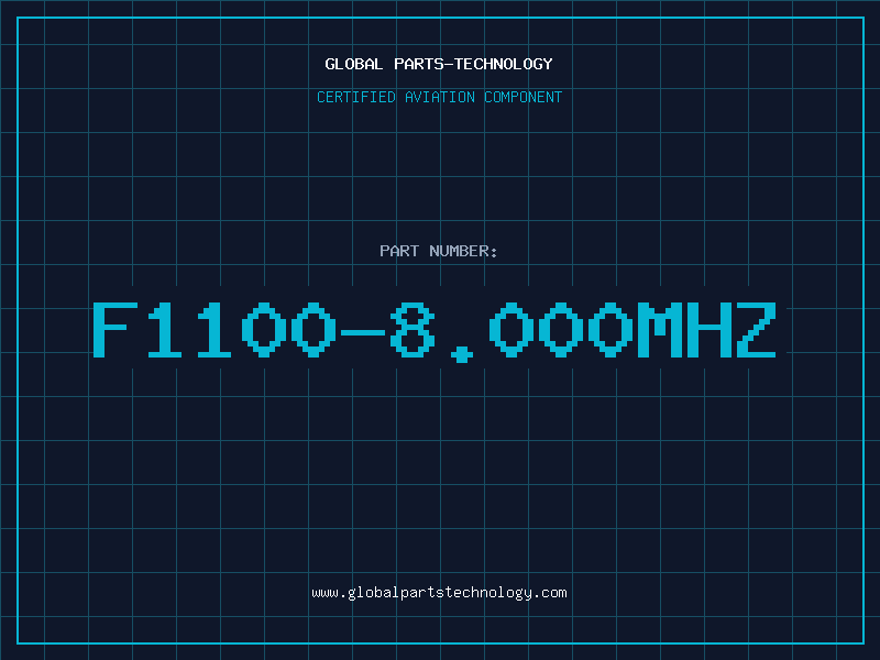 Aviation Part F1100-8.000MHZ