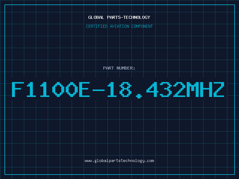 Aviation Part F1100E-18.432MHZ