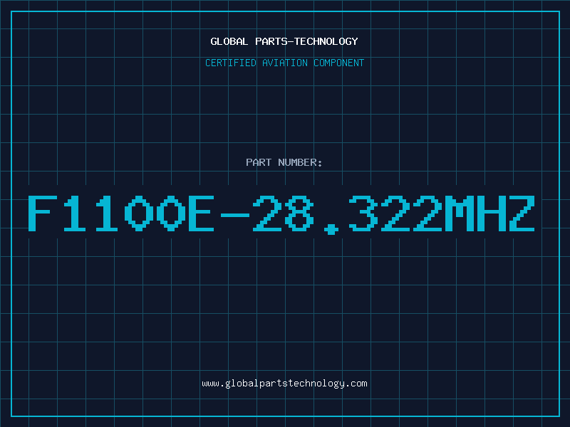 Aviation Part F1100E-28.322MHZ