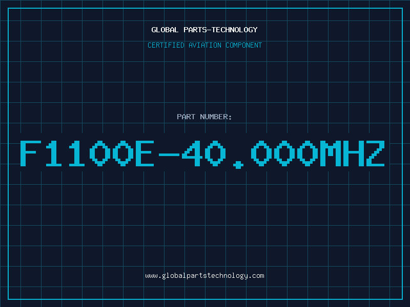 Aviation Part F1100E-40.000MHZ