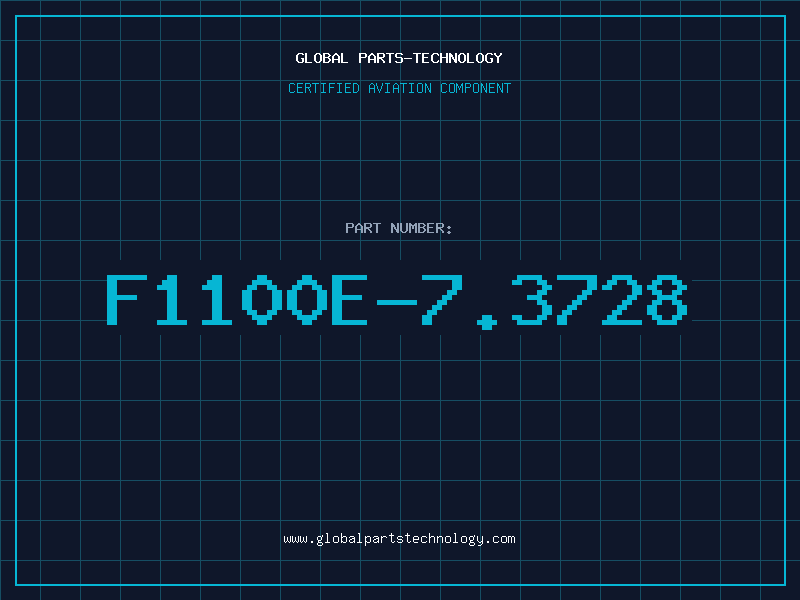 Aviation Part F1100E-7.3728