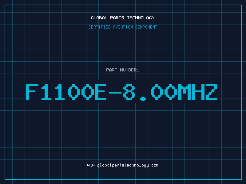 Aviation Part F1100E-8.00MHZ