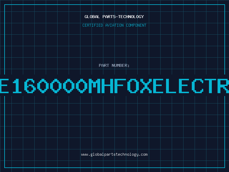 Aviation Part F1100E160000MHFOXELECTRONICS