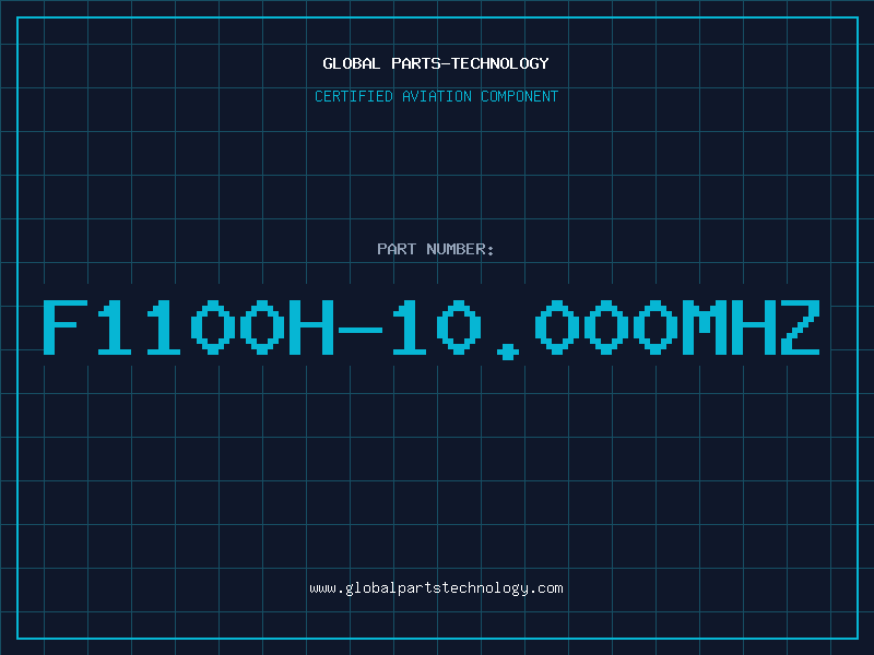 Aviation Part F1100H-10.000MHZ