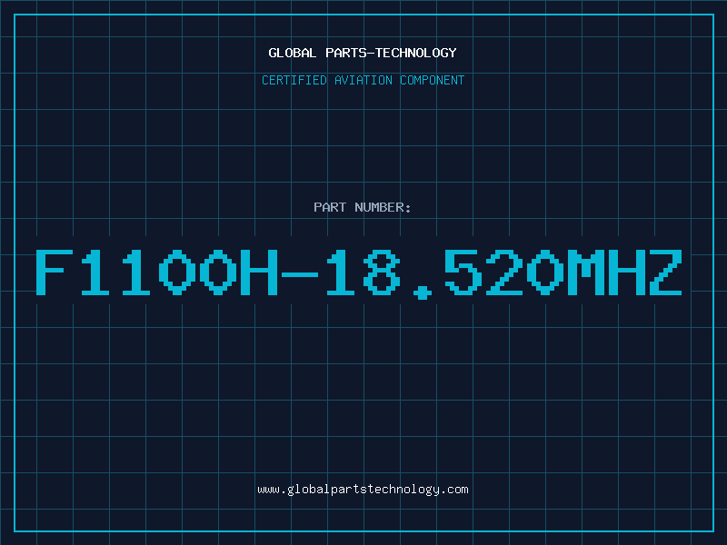 Aviation Part F1100H-18.520MHZ