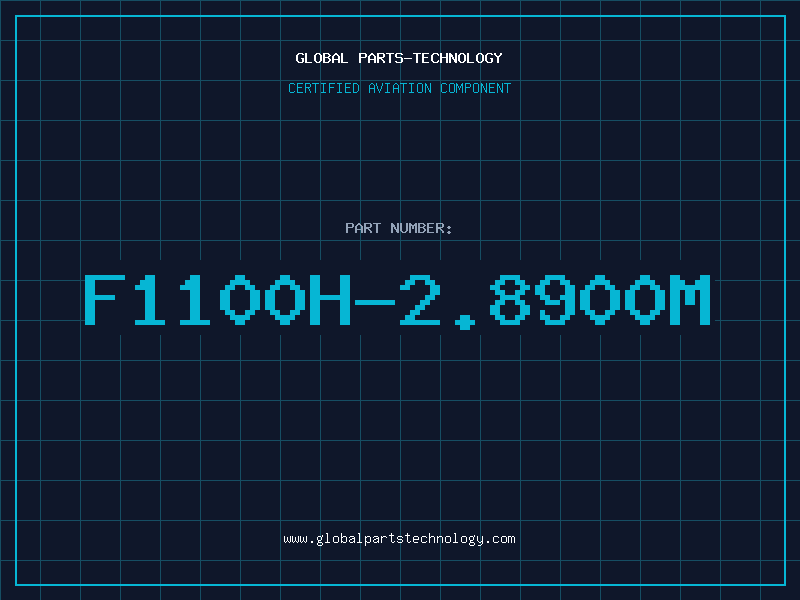 Aviation Part F1100H-2.8900M