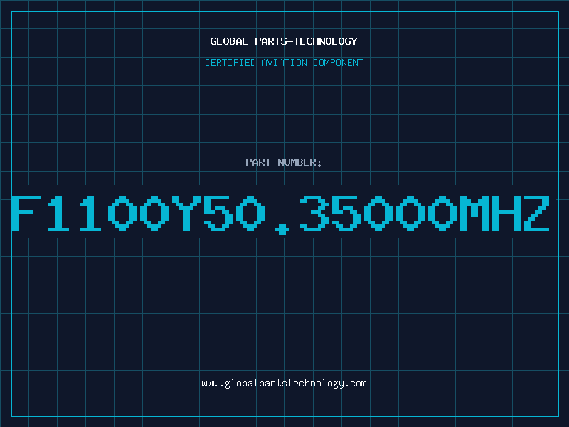 Aviation Part F1100Y50.35000MHZ