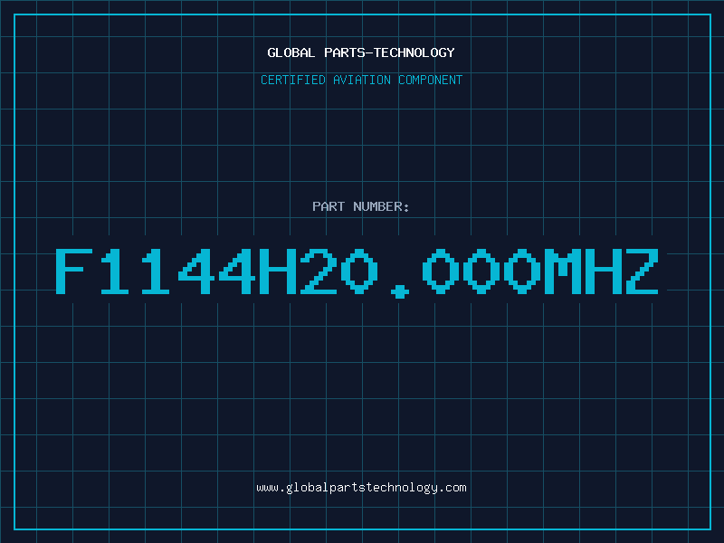 Aviation Part F1144H20.000MHZ