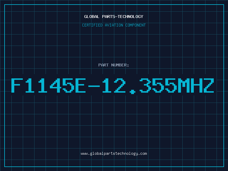 Aviation Part F1145E-12.355MHZ