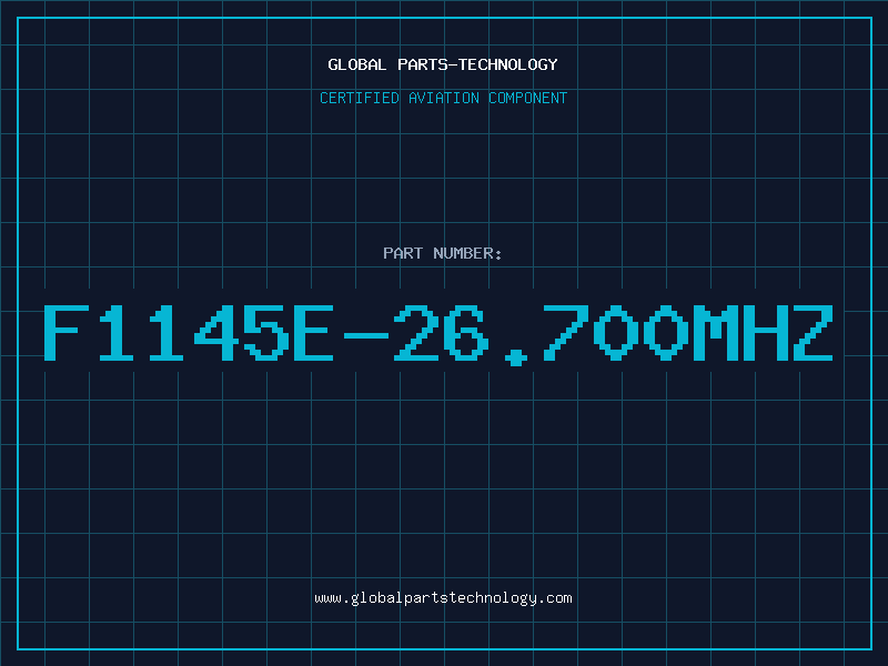 Aviation Part F1145E-26.700MHZ