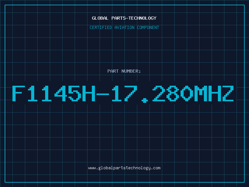 Aviation Part F1145H-17.280MHZ
