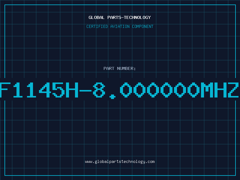 Aviation Part F1145H-8.000000MHZ